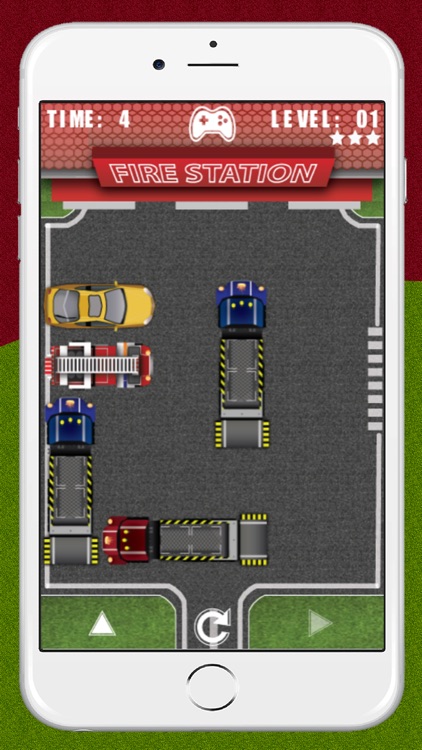 Fire Truck Parking Block Attempt escape to Exit