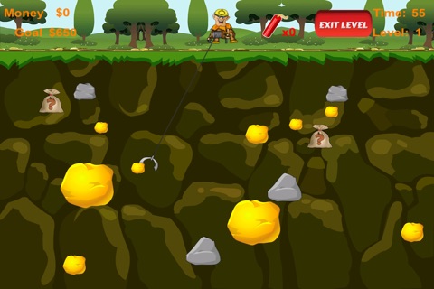 Gold Mining Prospector Game Free screenshot 2