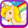 Pretty Unicorns - Magic Flying Stallion Vs. Crazy Dragon Fun Action Game