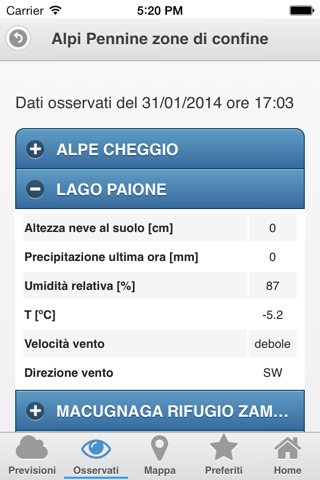 Meteo VETTA screenshot 4