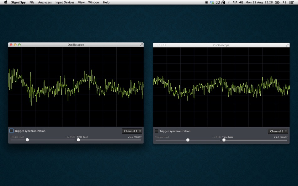 #2. SignalSpy - Audio Oscilloscope, Frequency Spectrum Analyzer, and more for Mac OS X (macOS) 来自: Codelle