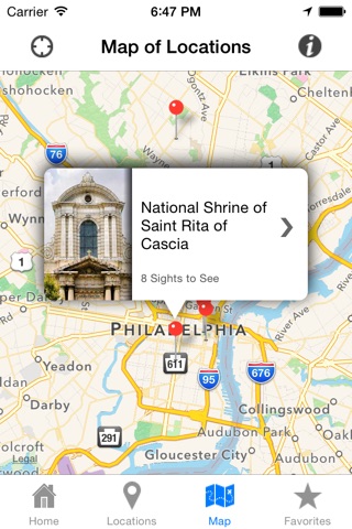 Catholic Tour Apps: Philadelphia screenshot 4