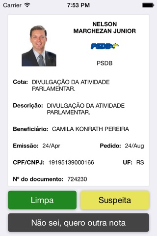 OPS Fiscalize - Ajude a fiscalizar os gastos dos políticos do nosso país! screenshot 3