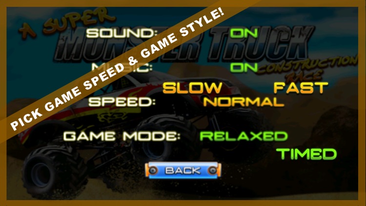 A Super Monster Truck Construction Race: Best Simulator Delivery Racing Game Free screenshot-3