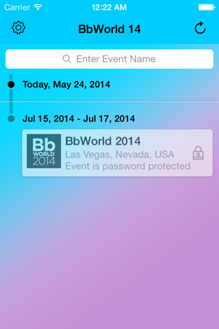 BbWorld 2014 screenshot 2