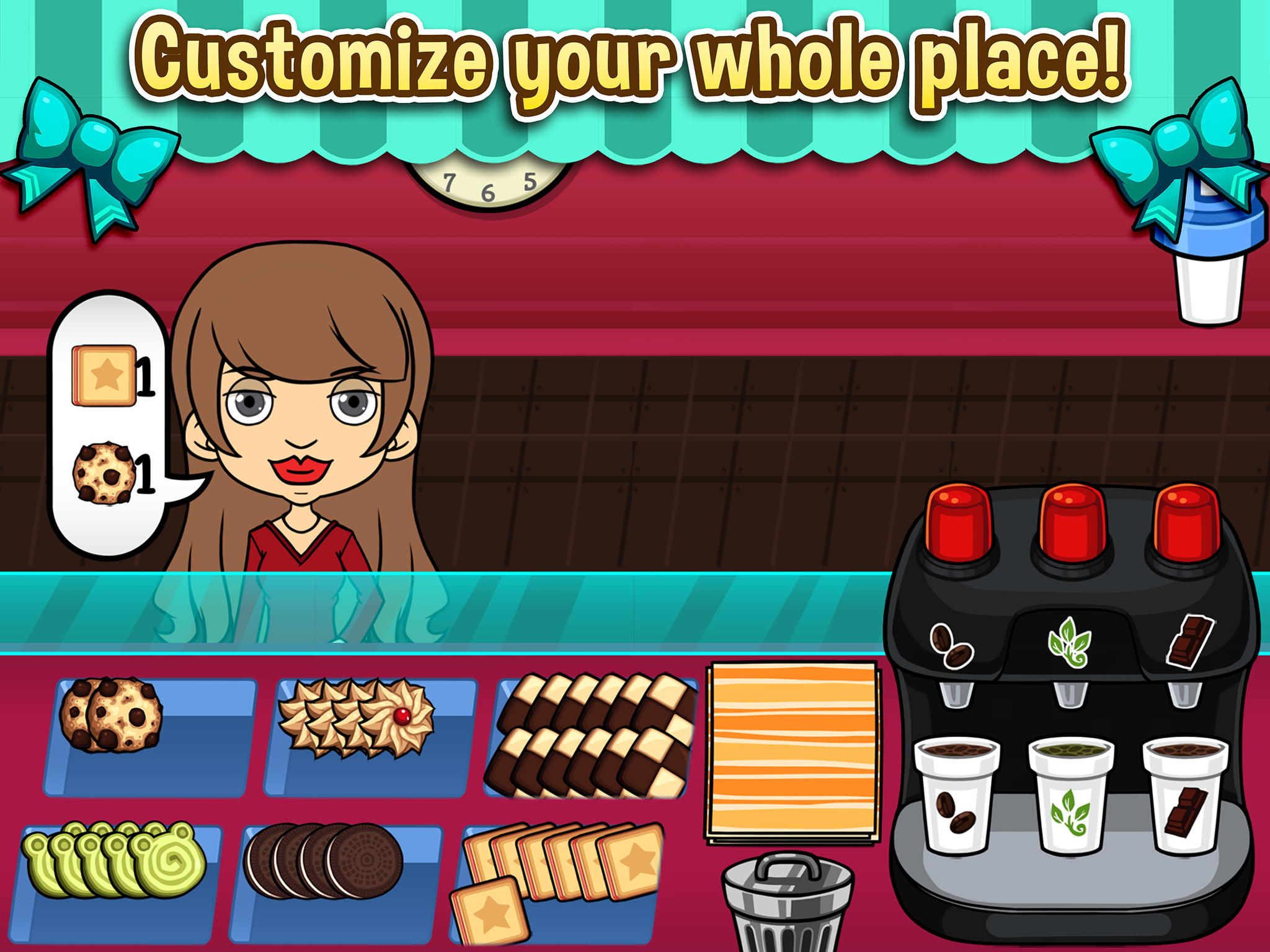My Cookie Shop - The Sweet Candy and Chocolate Store Game