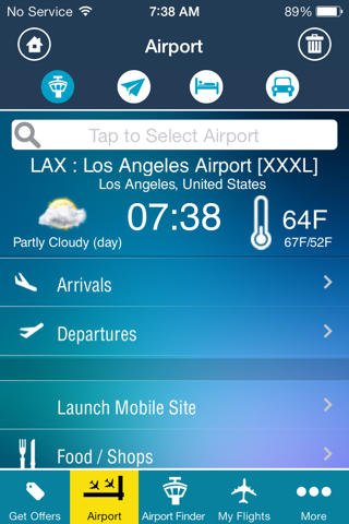 Los Angeles Airport Info screenshot 2