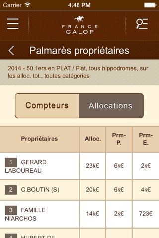 France Galop screenshot 3