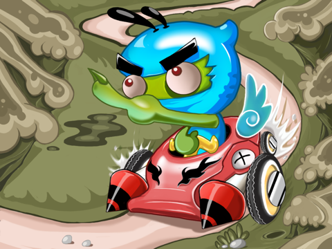 Screenshot #4 pour Super Kart Racing Free Games For Crazy Fast Shooting