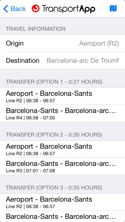 TransportApp [Spain] Gas Stations Prices, Traffic Status, Flights in AENA airports, schedules, maps and fares for Renfe and Cercanias trains