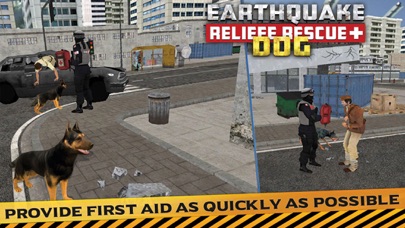 地震救援・救助シミュレータ: 地震の被害者を助けるための救助スニファー犬を再生します。のおすすめ画像1