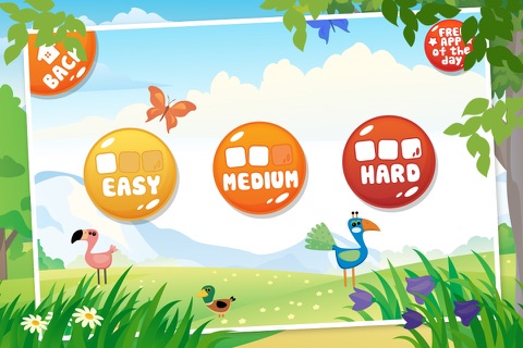 Learn About Birds Preschool Lunchbox Adventure - 3 in 1 Free Educational Game - Teach Preschool Kids and Children Bird Names in a Fun and Interactive Way by ABC BABY screenshot 3