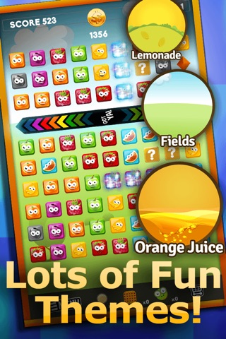 Candy Fruit Party Pop -  Fun Addictive Candies Game For Kids HD FREE screenshot 2