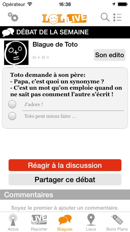 LOL Live : tout l'humour en temps réel ! screenshot-3