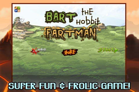 Bart the Classic Hobbit Edition Fartman - Free Platform Poo Game screenshot 4