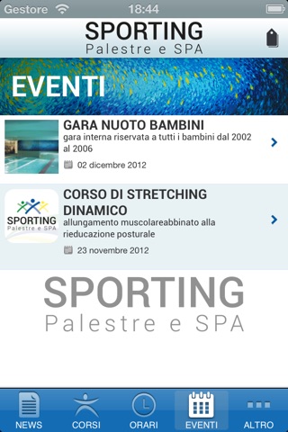 Palestra Sporting Varese screenshot 2