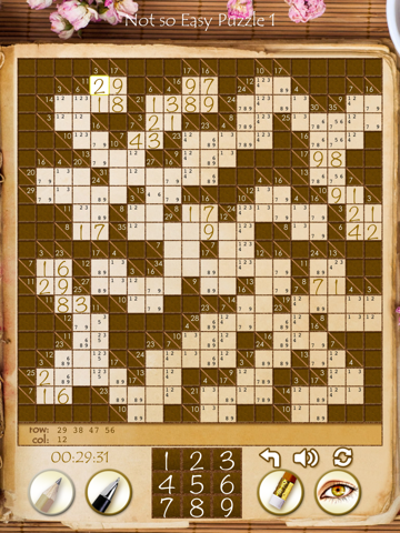 Screenshot #4 pour Real Kakuro 20x20 Free