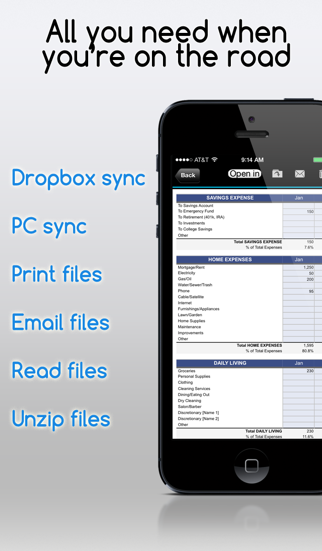 My Office Documents - Transfer files from your pc, folder manager,file viewer and printer app filer Screenshot 3