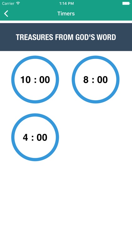 Theocratic Timer