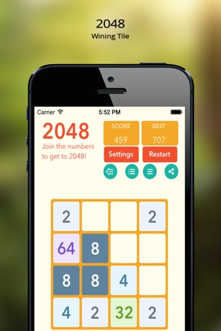 2048 Classic - With The Power of Three and Fibonacci screenshot 4