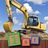 1st GAMES - Construction trucks and heavy equipment HD puzzle for kids