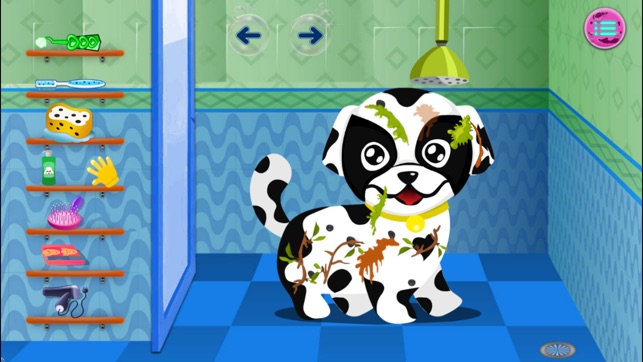 Messy Animal - Pet Vet Care and dress up puppy and kitty(圖2)-速報App