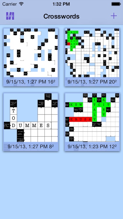 Cruciverber LITE - the crossword generator