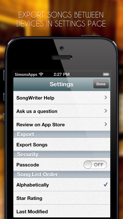 SongWriter - Write lyrics and record melody ideas on the go screenshot-4
