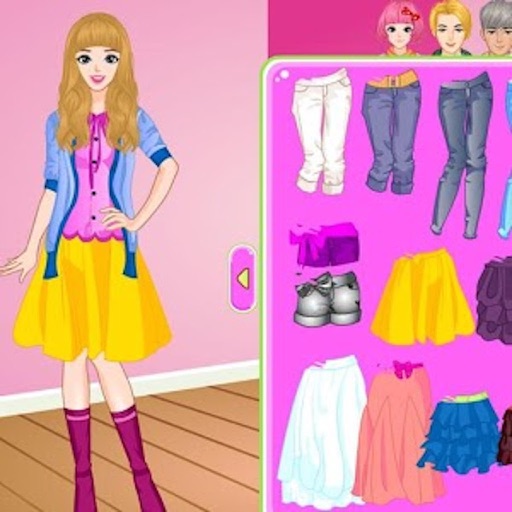 Top Model Dress Up iOS App