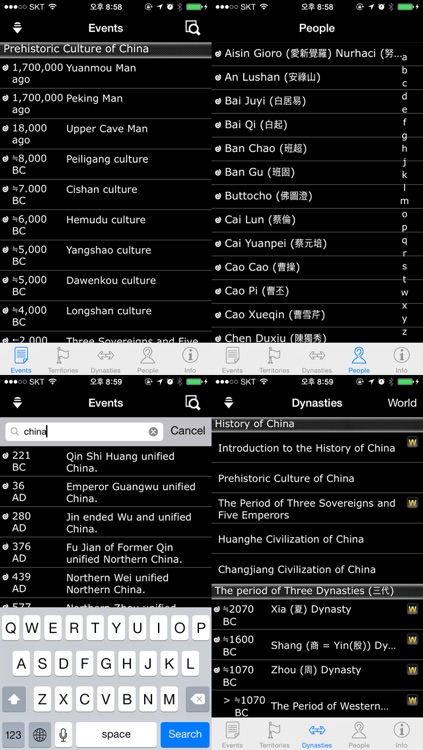 Chinese History Timeline(Free)