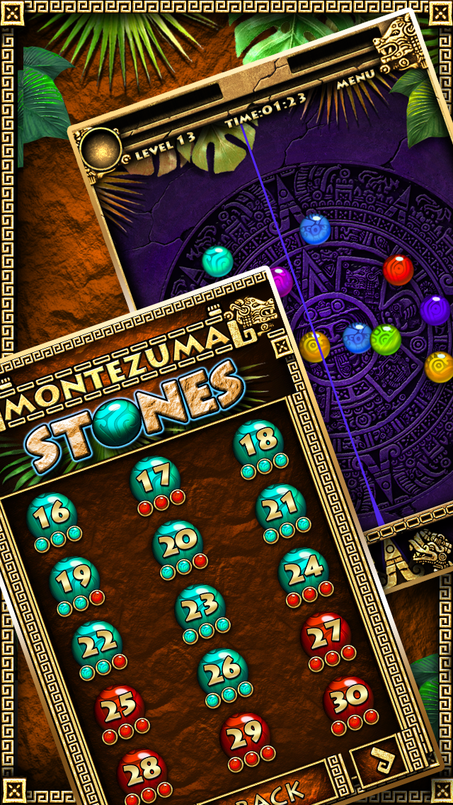 Montezuma Stones Refresh screenshot 2