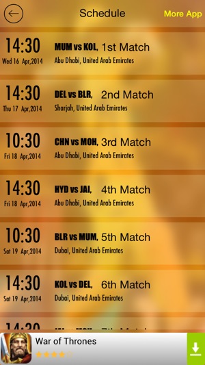 Chennai Super Kings IPL-2014(圖2)-速報App