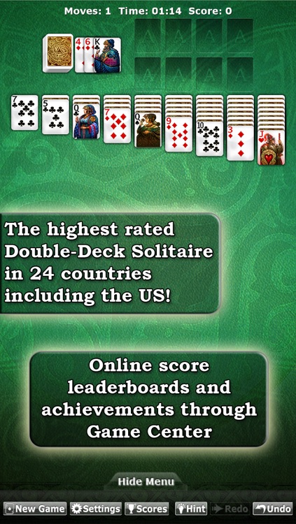 * Solitaire Double-Deck HD *