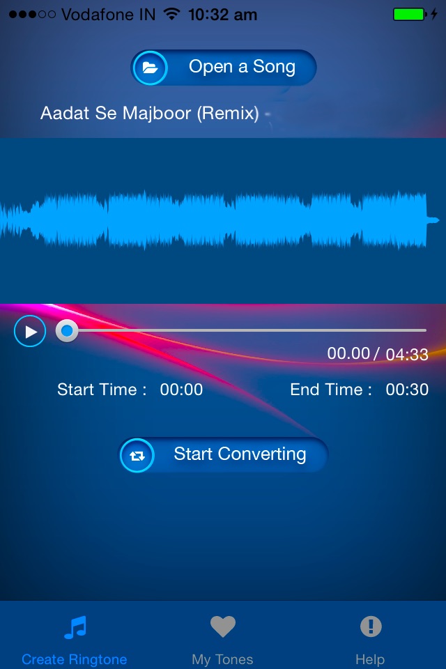 My Ringtone Pro - Create Ringtone From Songs screenshot 2