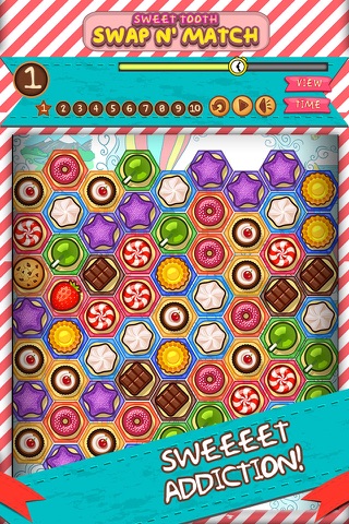 Sweet Tooth Swap n' Match FREE - Cookies, Cupcakes and Candy Challenge! screenshot 3