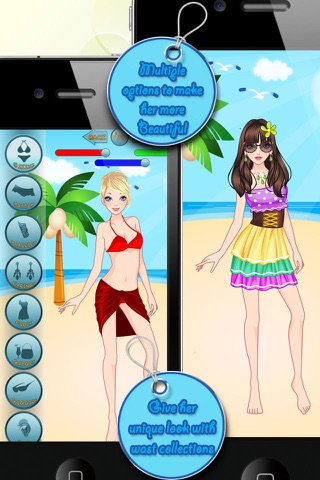 Summer Girl Dress Up Game screenshot 3