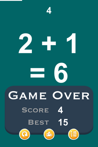 Swift Math - Freaking Hard Problem Solving Brain Game screenshot 3