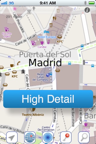 Madrid Offline Map screenshot 2