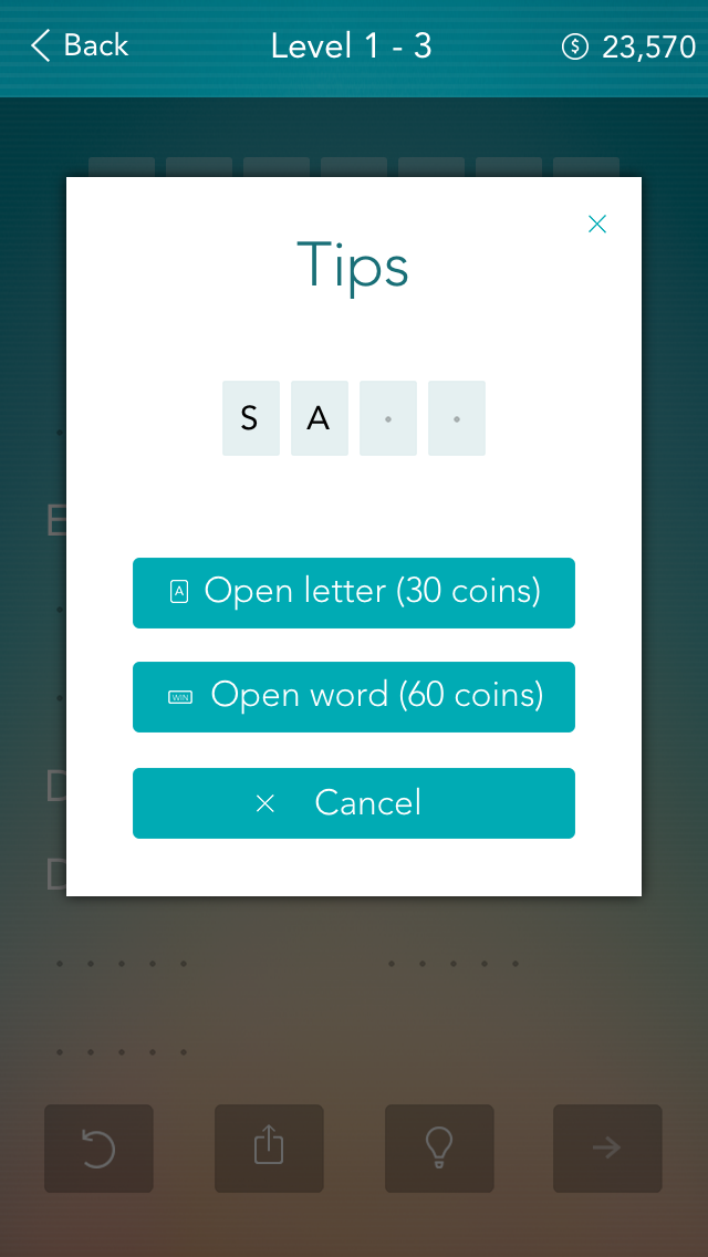 Word Mix - addictive word game. Gather anagrams from long words
