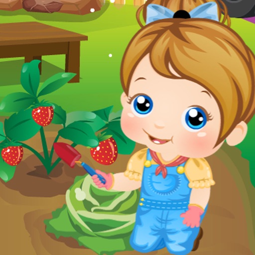 Baby In Garden - Plant & Fruit & Vegetables icon