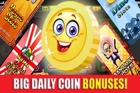 A Lot A Slots Friends : Multiplayer Casino Slot Machine Game With Bonus Games Free - By Dead Cool Apps screenshot 2