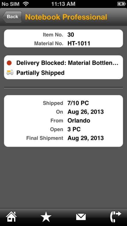 SAP ERP Order Status screenshot-4