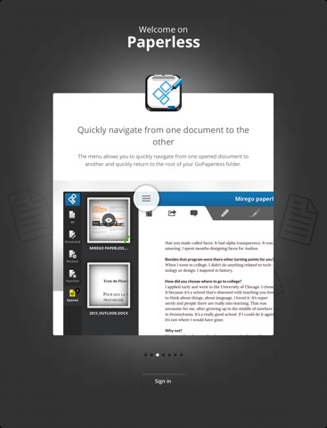 GoPaperless for Box - The simplest app to annotate, comment and highlight documents on Box screenshot 2