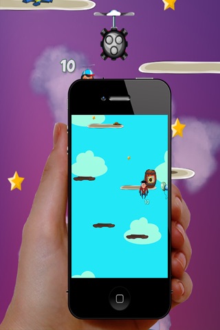 Awesome Super Hero Flight Frenzy screenshot 2