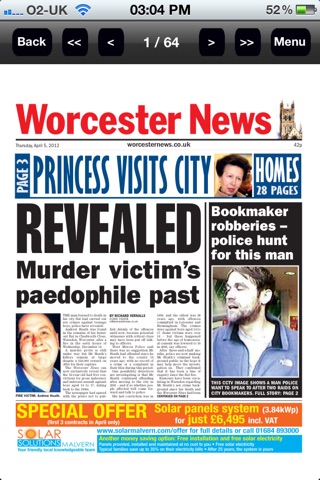Worcester News screenshot 2