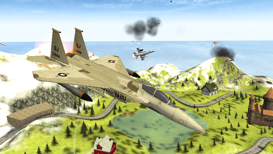 3D Fighter Jet Hurricane - Air Plane Combat Storm - 1.01 - (iOS)