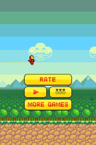 Flying Steel of Cyrus - Avoid wrecking the flappy Jetpack, Get The Stars Ball & Happy Splashy! (Pro Version) screenshot 2