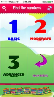 trouver et apprendre les chiffres iPhone Captures Décran 1