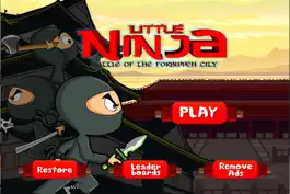 Game screenshot Little Ninja Battle of The Forbidden City's Secret Treasure mod apk