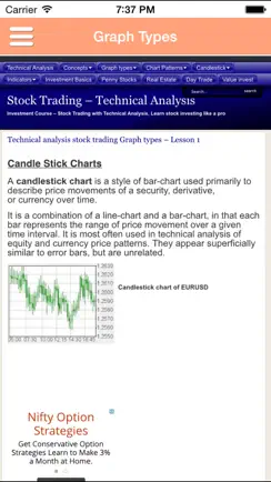 StockMarket Technical analysis course iPhone image 4